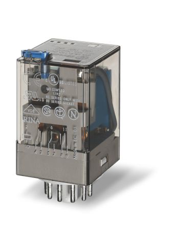 Rel  Industriale 3 Contatti 10A Undecal