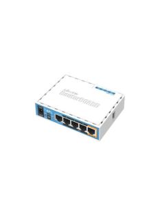 Access Point Mikrotik Hap Ac Lite With 650Mhzcpu,64Mb Ram,5Xlan,2.4Ghz 802.11B/G/N 2Chain Wireless,5Ghz 802.11Ac Single Chain