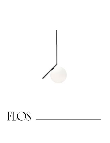Flos Ic S1 Cromo Completa Lampada Sospensione F3175057