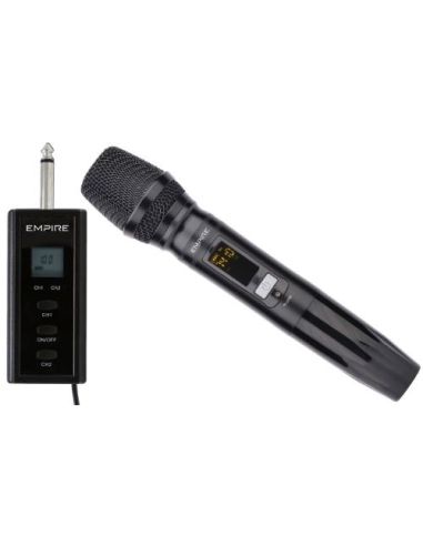 Microfono Uhf Portatile Ice Ji-100 Empire  Ricevitore Portatile Uhf
