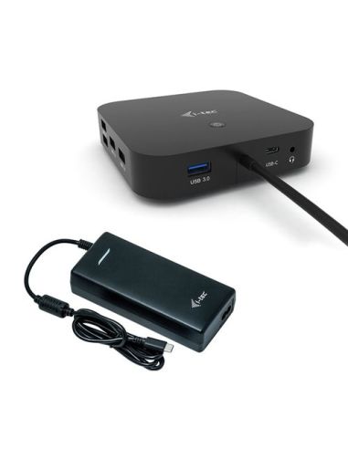 Docking Station I-Tec C31dualdpdockpd100w Usb-C Dual Display With Power Delivery 100W  Charger-C112w