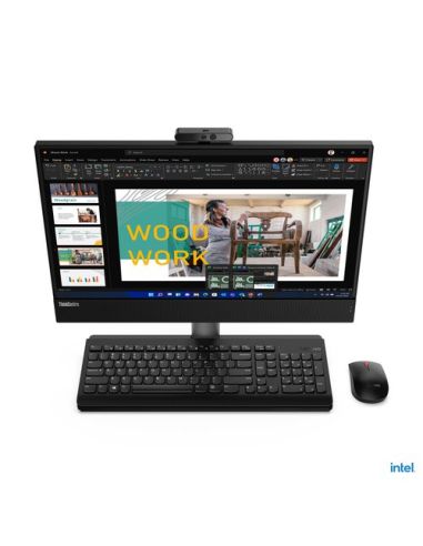 All In One Lenovo M70a Gen3 11Vl002qix 21,5 Touch I7-12700 16Gb Ssd512gb Dvd Tastiera Mouse W11p