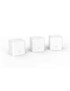 Router Tenda Nova Mw3 3Pack Wireless Dual Band Ac1200 Sistema Home Mesh Wifi Completo Copertura Fino A 300Mq,Mu-Mimo,Sistema Qos