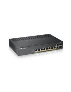 Switch Zyxel Gs1920-8Hpv2-Eu0101f 8P Giga Poe 2P Dual Giga - Nebulaflex - Ipv6,Vlan, Gar. A Vita
