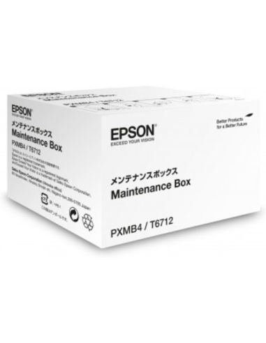 Maintenance Box Epson C13t671200 X Wf-8510Dwf Wf-6590Dwf Wf-8590Dwf Wf-8010Dw