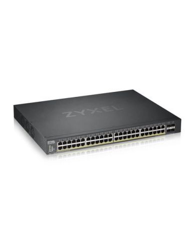 Switch Zyxel Xgs1930-52Hp-Eu0101f 48P Gigabit (Erog.Poe 375W) 4P 10Gbe Sfp ,Ipv6, Vlan, Nebulaflex