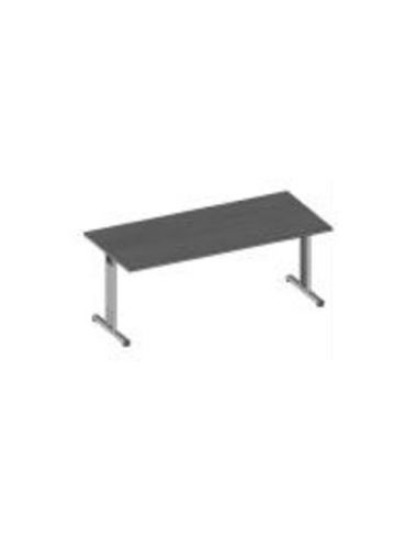 Scrivania Profondità 80 Con Trave Fissa Canalizzabile - Bsx0003f Dim.120X80x72