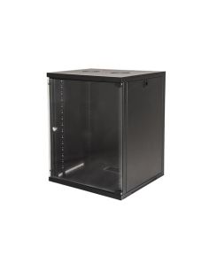 Rack Link 19'' Armadio 15 Unita' Da Muro Per Reti (A)750X(L)540X(P)600Mm Assemblato Colore Nero- Lk1915u66n