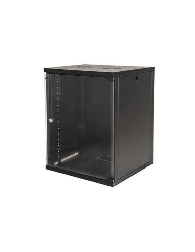 Rack Link 19'' Armadio 15 Unita' Da Muro Per Reti (A)750X(L)540X(P)600Mm Assemblato Colore Nero- Lk1915u66n