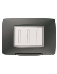 Placca Stagna 3P Ip55 Nero