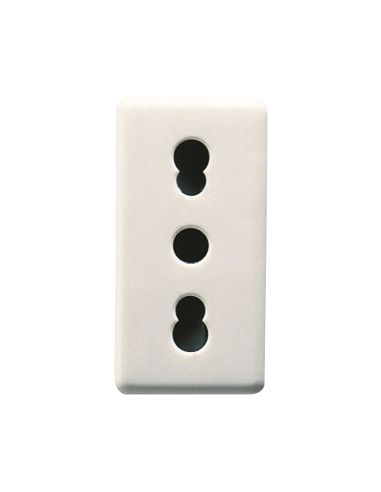 Presa 2Pt 16A Biv.St.Ital.Con Sch.Sy/Wt