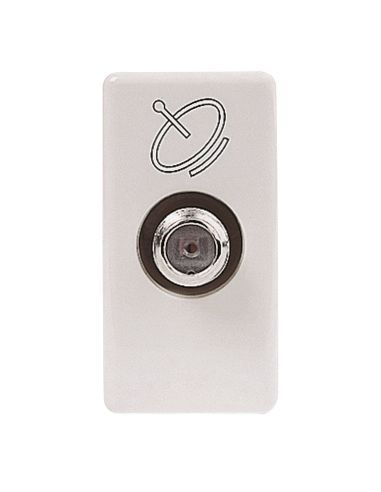 Presa Tv/Sat Pass.Att.5 Db C.F-Fem.Sy/Wt