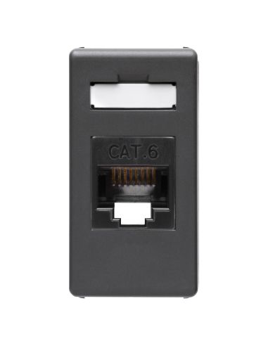 Presa Rj45 Cat.6 Utp Sy/Bk