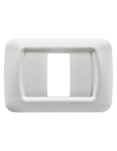 Placca 1 Pos.Bianco Nuvola Top System