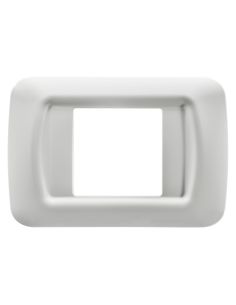 Placca 2 Pos.Bianco Nuvola Top System