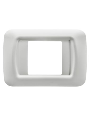 Placca 2 Pos.Bianco Nuvola Top System