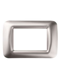 Placca 3 Pos.Cromo Soft Top System