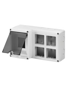 Contenitore 4Mod.Din(2X4)Mod.Systempr.