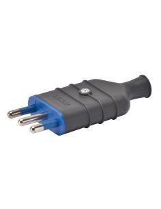 Spina Diritta 2Pt 16A 250V Grigio