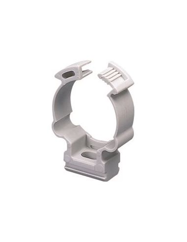 Supporto A Collare Tubo D.32 Gr.Ral7035