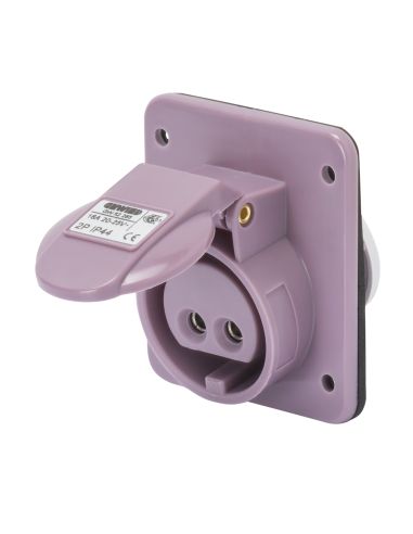 Presa Fissa 10 Inc.Pr.2P 16A 24V S.R.