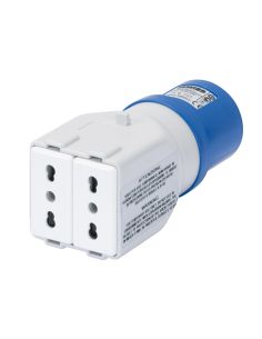 Adat.Ic 2Pt 16A 230V 2X2pt Biv.P17/11