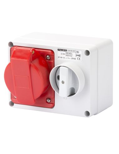 Presa Bl.Or.C.F.3Pnt 32A 400V 6H Sbf