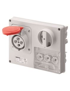 Presa Bl.Or.S.F.3Pt 32A 400V 6H Cbf