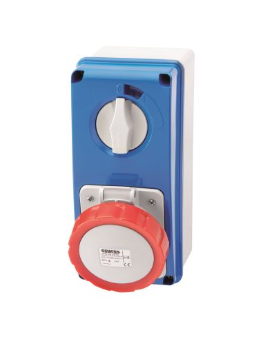 Pr.Bl Ip67 C.F.3Pt 32A 400V 6H Sbf