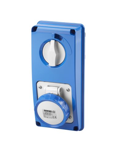 Pr.Bl Ip67 S.F.2Pt 16A 230V 6H Sbf