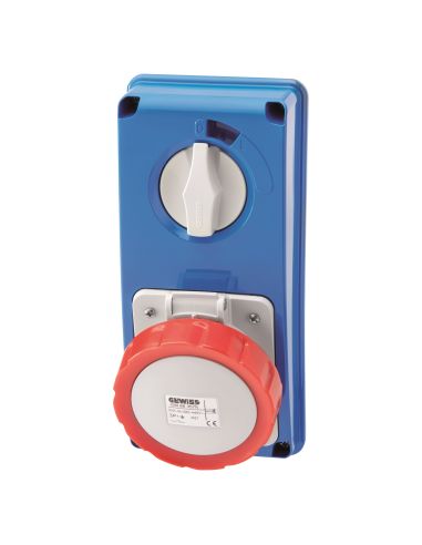 Pr.Bl Ip67 S.F.3Pnt 16A 400V 6H Sbf