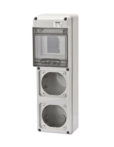 Q-Din 5M 2Flange Pr.16A Ip65