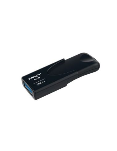 Flash Drive Pny Usb 3.0/3.1 64Gb  Attache 4 - Fd64gatt431kk-Ef