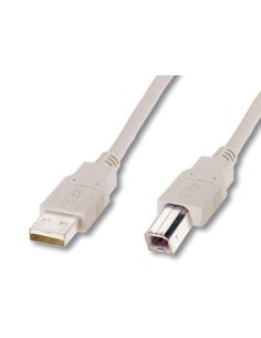 Cavo Digitus Usb 2.0 A-B M-M 1,8Mt In Rame Colore Grigio