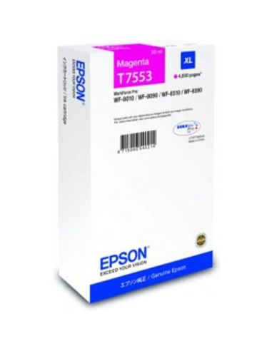 Ink Epson C13t755340 Magenta Xl X Wf-8010Dw Wf-8510Dwf