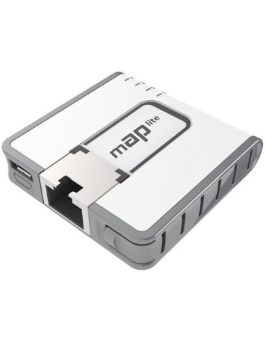 Access Point Mikrotik Map Lite 650Mhzcpu, 64Mb Ram,1Xlan,Built-In Dualchain2.4Ghz 802.11Bgn Dualchain Wirel With Int Ant Plastic
