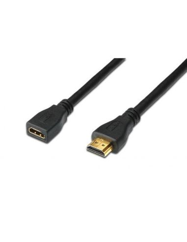 Cavo Prolunga  Hdmi Digitus High Speed With Ethernet Connettori Tipo A Maschio/Femmina Mt 3