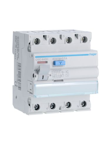 Int. Diff. Acc. 4P 500Ma 40A 4M