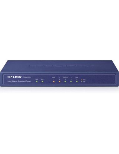 Router Tp-Link Tl-R470t 5P Multi-Wan Per Small Office And Net Cafe, Advanced Firewall, Configurabile Fino A 4P Wan