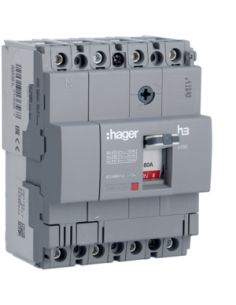 Interr Autom X160 4P 18Ka 80A Sgnac