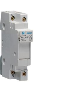 Portafusibile 8.5X31.5 1Pn 1M