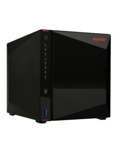 Asustor Nas Tower 4 Bay, Intel Celeron J4105 Gemini Lake Quad-Core, 4Gb (8Gb Max) , 2.5 Gbe X 2, Usb 3.2 Gen-1 X3 .. As5304t