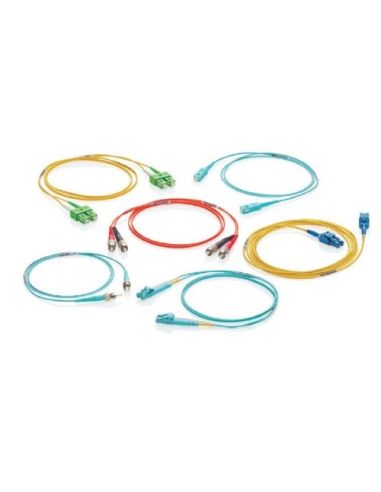 Bretella Di Connessione E Permutazione A 2 Fibre Ottiche Monomodale Os2 Connett. Sc-Sc Duplex 5M Guaina Esterna Lszh Iec60332-1