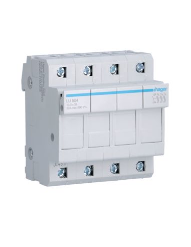 Portafusibile Ul 10.3X38 3P  N 4M