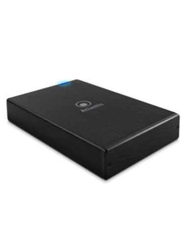 Box Esterno Atlantis Usb 3.0 Sata Fino A 4Tb A06-Hde-354B X Storage 3.5'' Nero Inclusa Base Di Supporto
