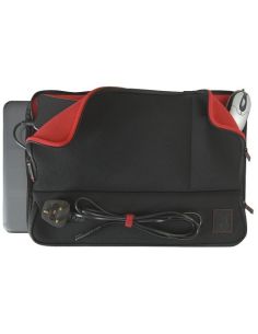 Custodia Per Nb Tech Air Da 15,6'' In Neoprene Nero Con 3 Tasche Con Cerniera Tanz0331v2
