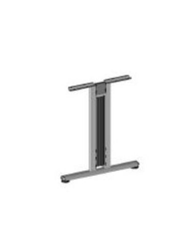 Gamba Centrale/Terminale Singola Per Scrivania Prof. 60/80 Aggiugnere Mascherina Cod. Bsx0015c) - Bsx0002c Dim.6X59x69,5