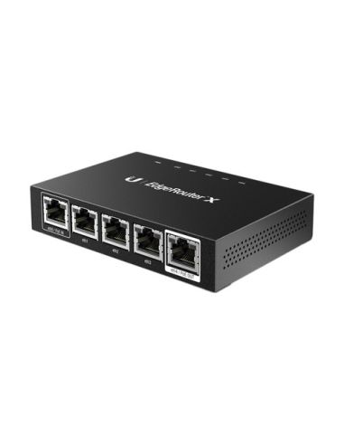 Ubiquiti Edgerouter X, 5 Porte Er-X 5P Gigabit Rj45, Alimentato Tramite 24V Passive Poe