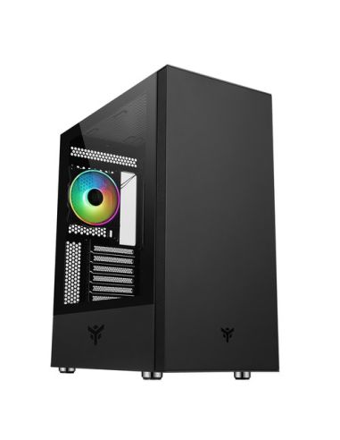 Case Itek M.Tower Vertibra S210 Gaming  2*Usb3, 12Cm Fan Argb, Trasp Wind, -  Itgcavs210