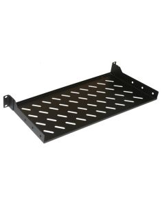 Ripiano Per Armadio 19 1 Unita' Profondita' 200 Mm. (Universale) 2 Attacchi (Frontali) Colore Nero